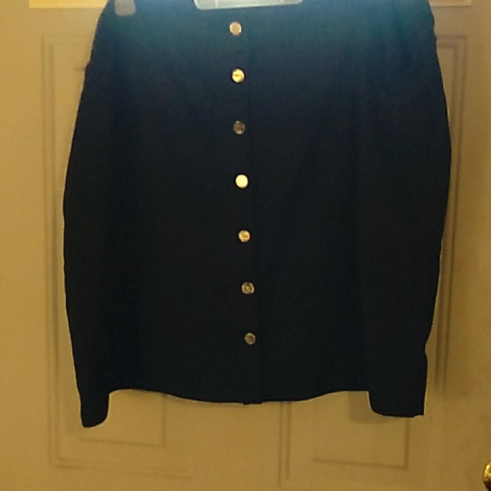 Serena William's NWT Black stretchy Skirt. 22W